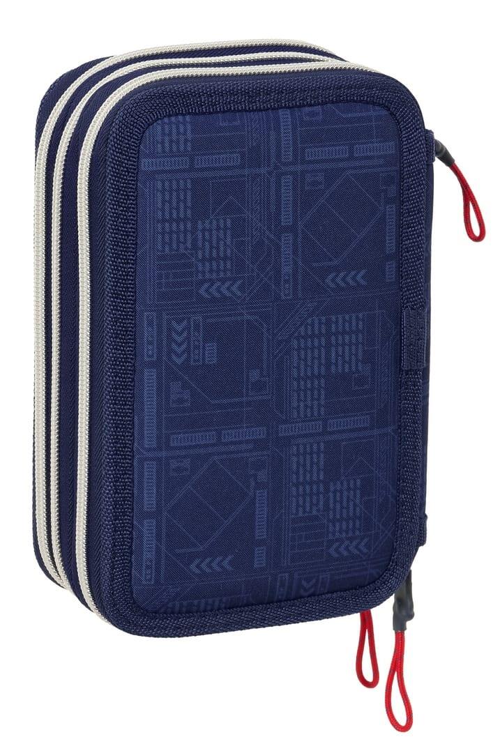 Astuccio doppio Star Wars per bambini con 28 pezzi e cerniera, nero 2/6
