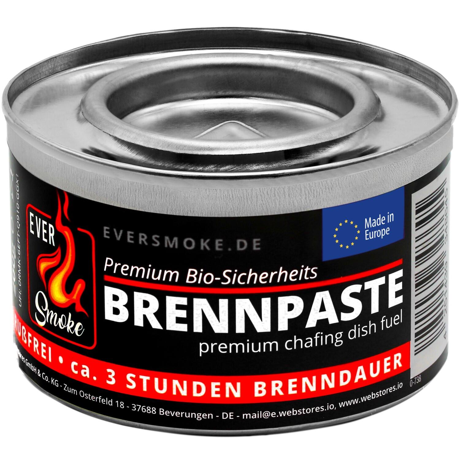 Eurocatch Brandpasta Outdoorset - 4x 200g Brandgel - RVS Kruisstandaard 4/7