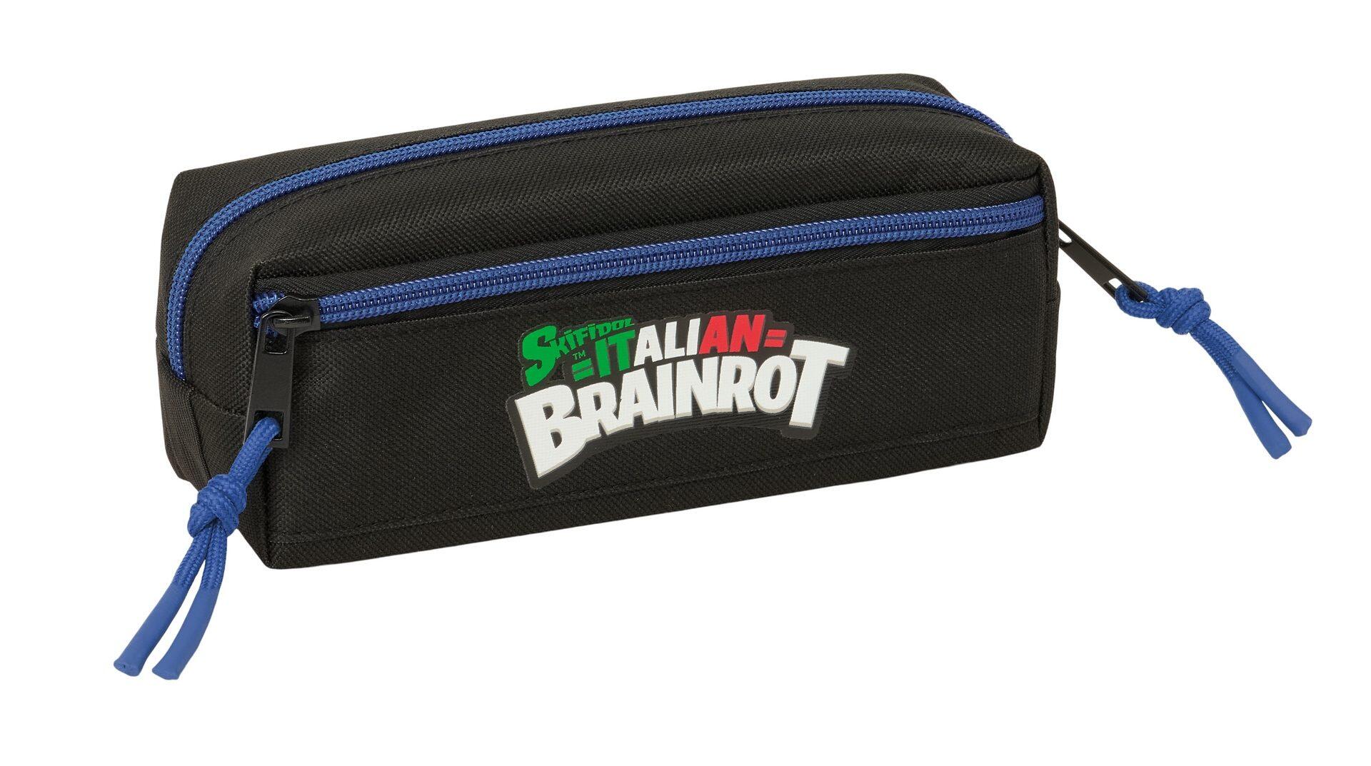Trousse à crayons pour enfants Italian Brainrot avec fermeture éclair, 22 cm 2/4