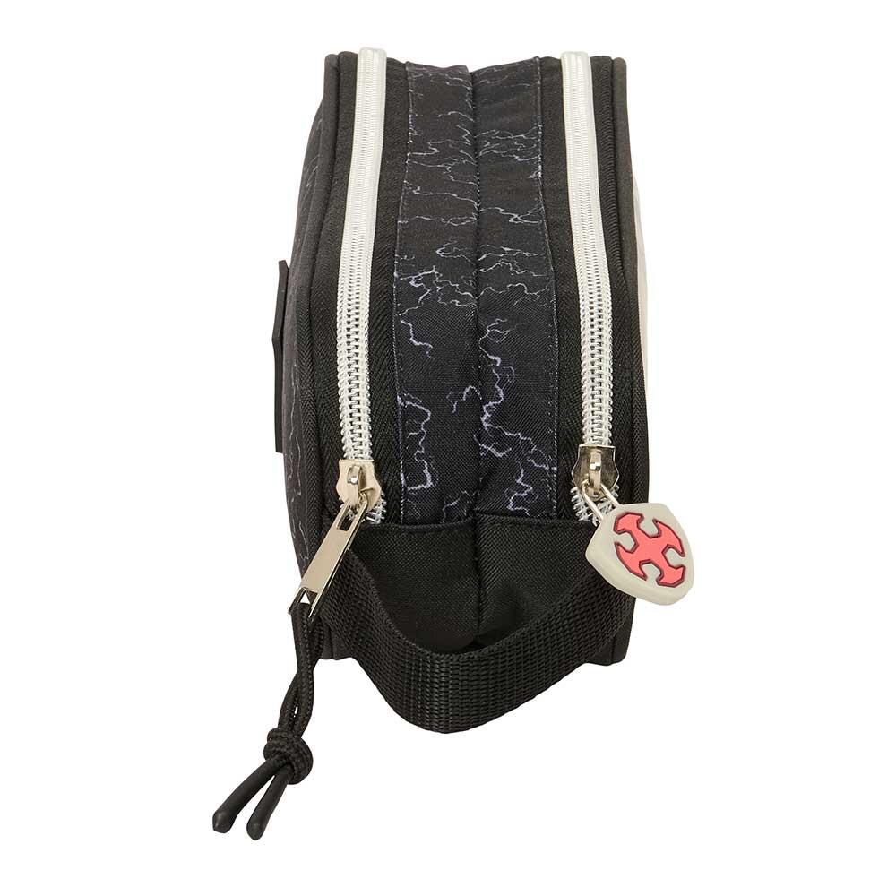 Astuccio doppio Masters of the Universe per bambini con cerniera, nero 3/3