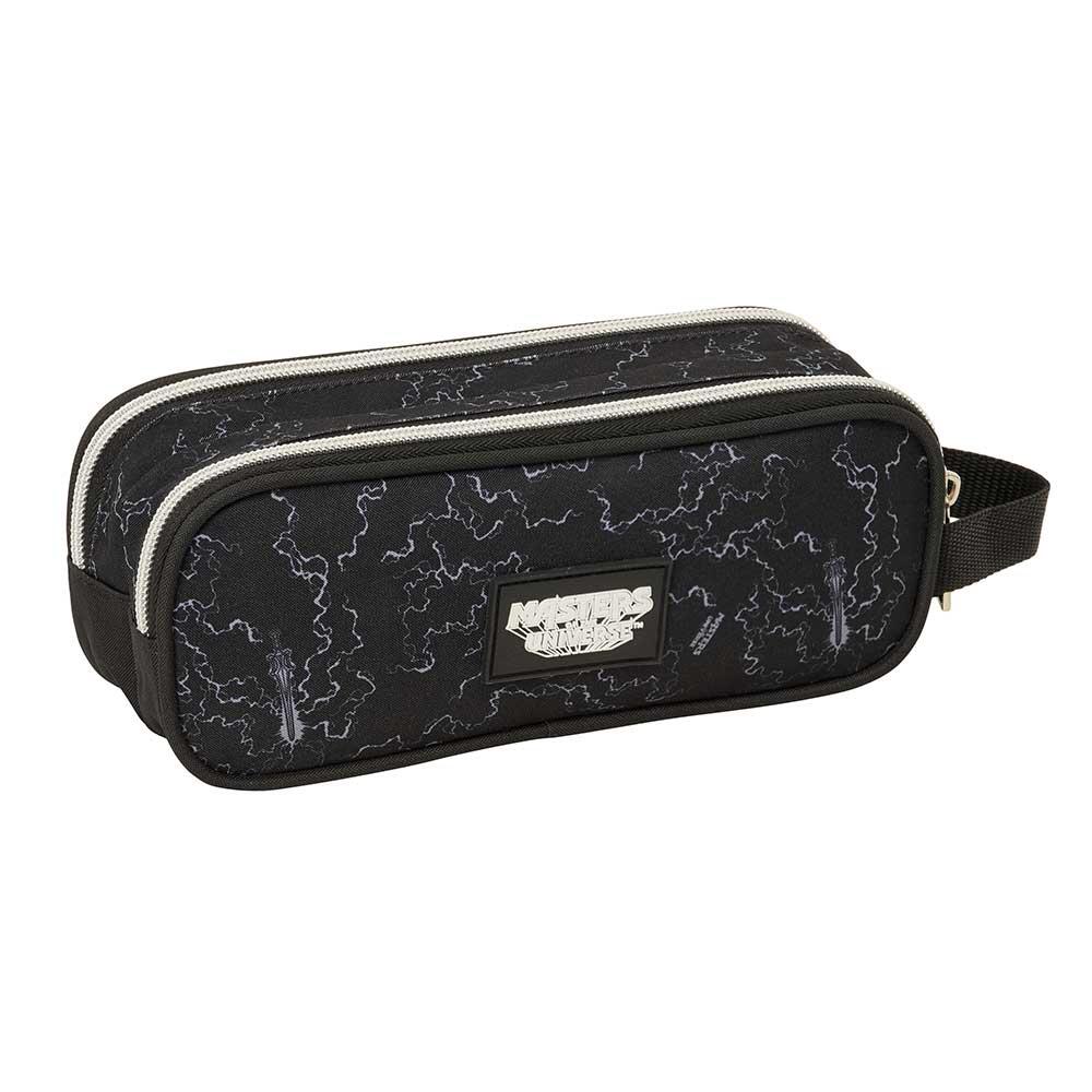 Astuccio doppio Masters of the Universe per bambini con cerniera, nero 2/3