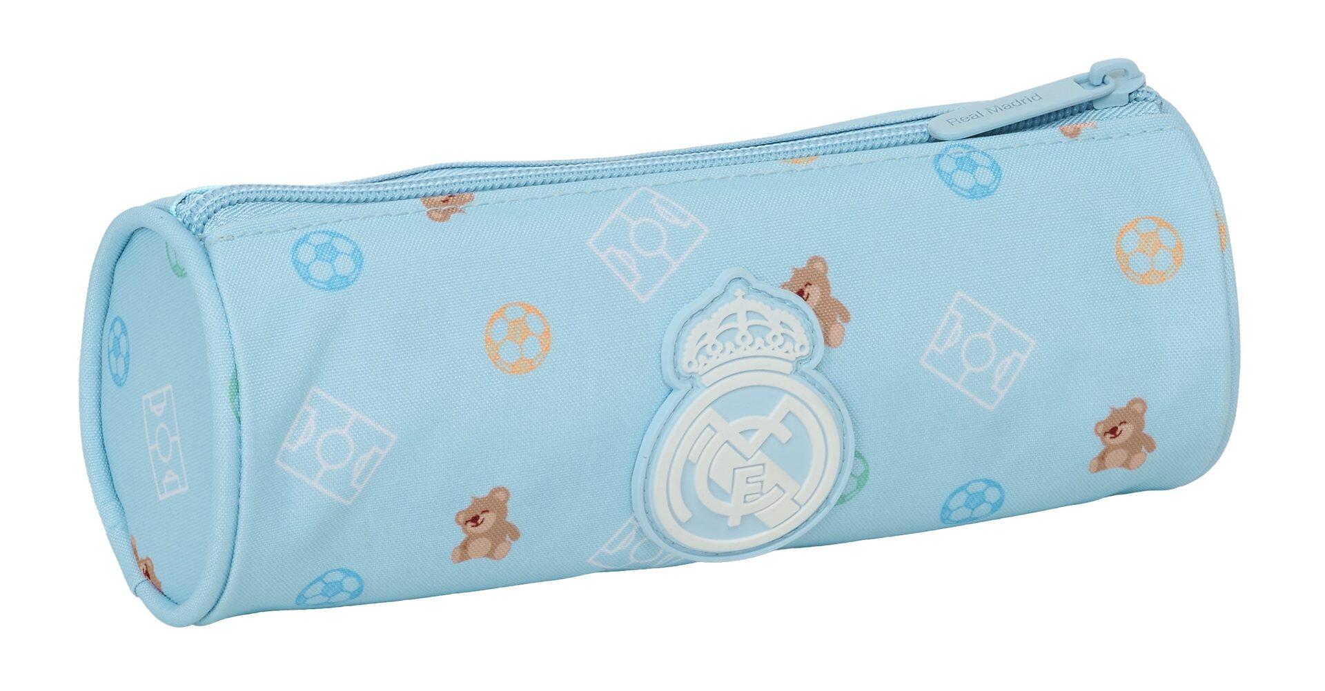 Astuccio rotondo in poliestere con cerniera per bambini del Real Madrid, colore 2/3