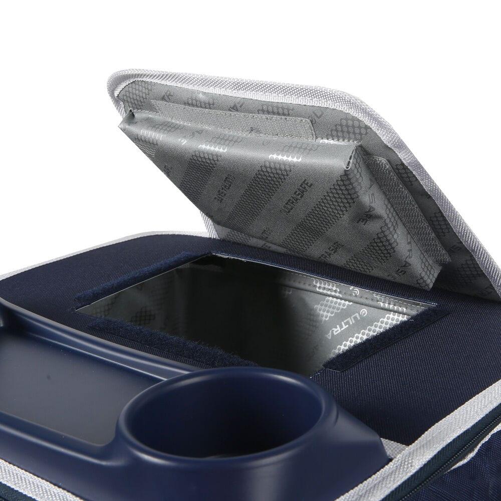 Real Madrid Lunchtasche für Erwachsene mit Rollen, 34 x 28 x 35 cm, Blau 2/4
