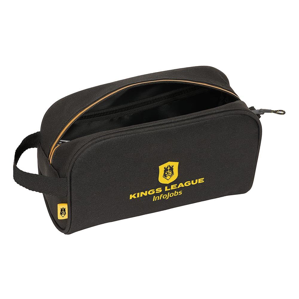Trousse de toilette de voyage Kings League pour adulte avec poignée et 4/5