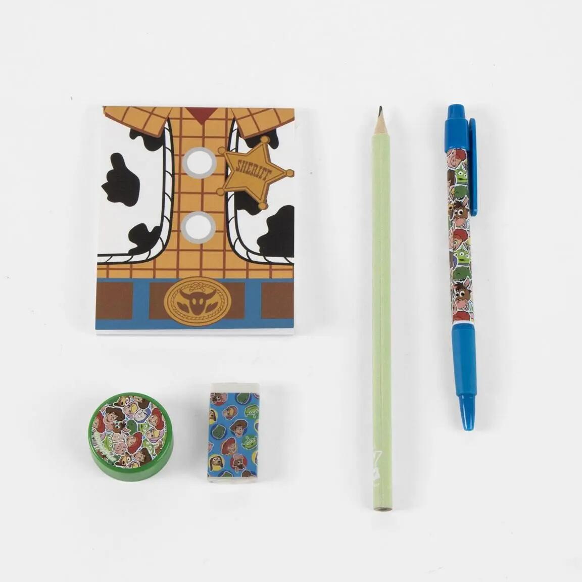 Estojo infantil de pelúcia Toy Story com zíper, branco 6/7