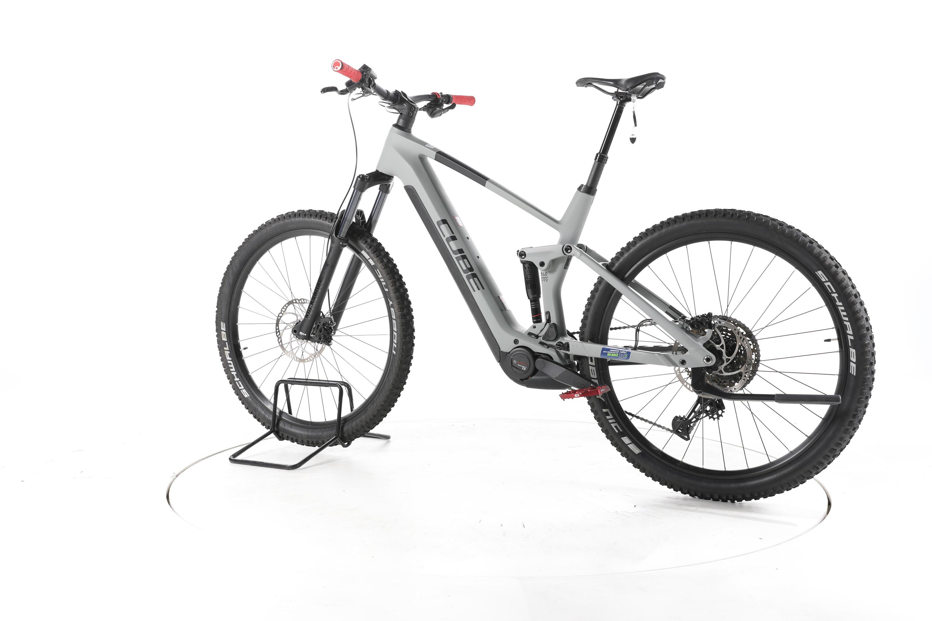 Second Life - Cube Stereo Hybrid 140 HPC Pro E-Bike Carbon  - Bardzo dobry stan 7/7