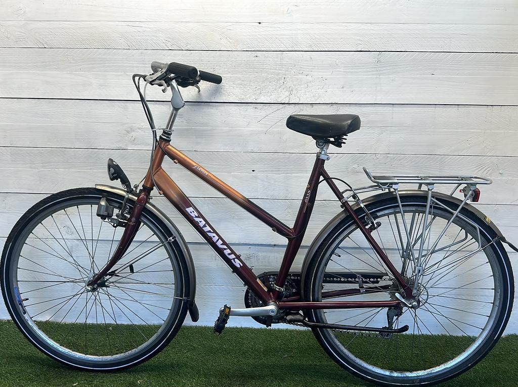 Batavus stadsfiets bike, bruin 3/3