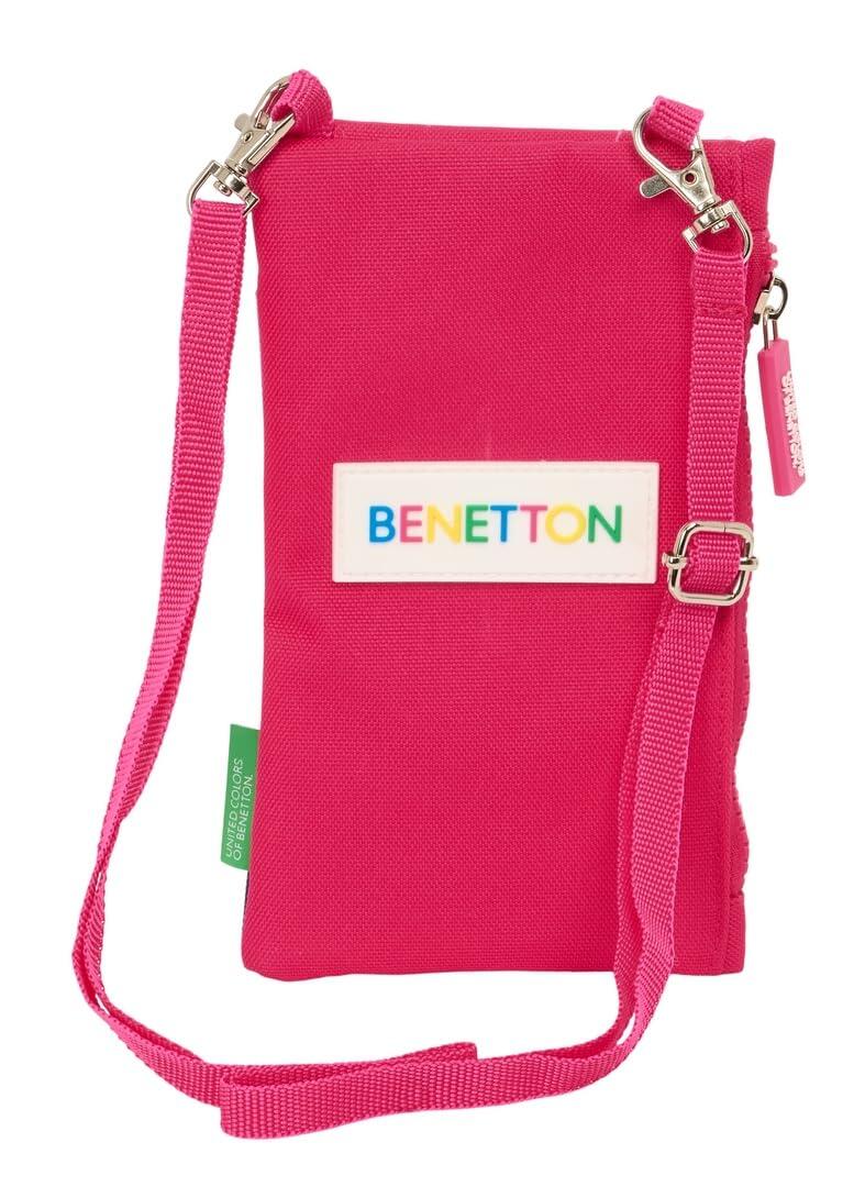 Portafoglio/custodia per cellulare Benetton Cherry da adulto con cordino e 2/2