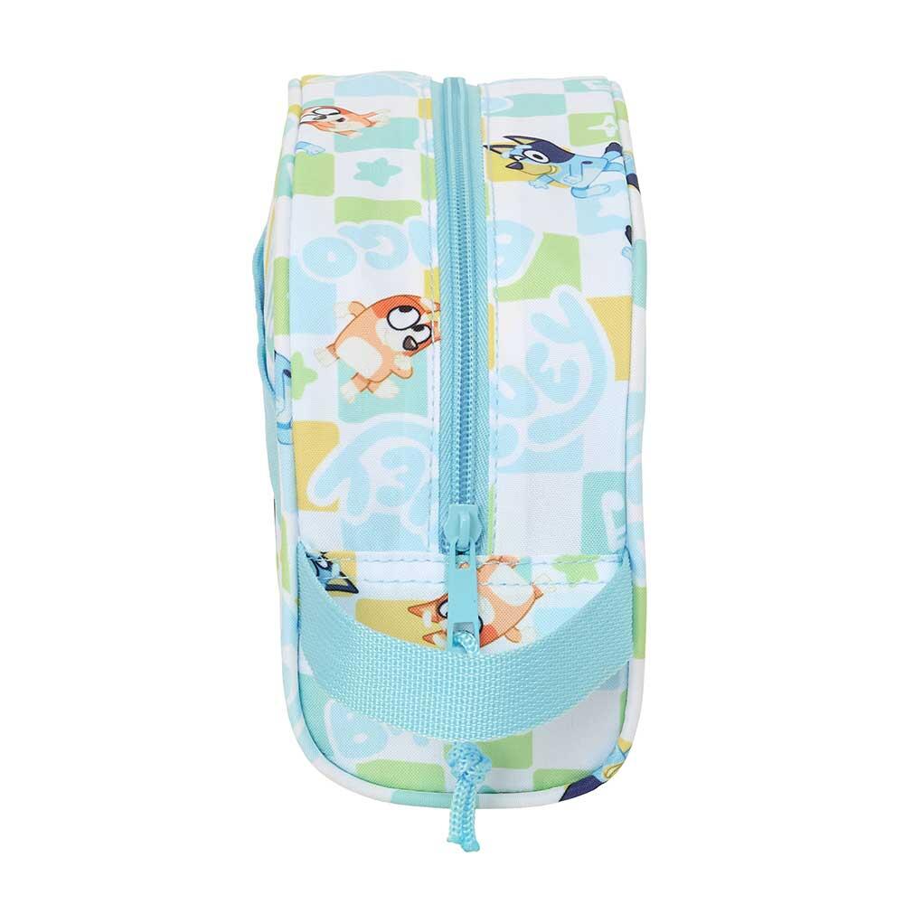 Trousse de toilette pour enfants Bluey, adaptable aux trolleys avec fermeture 3/4