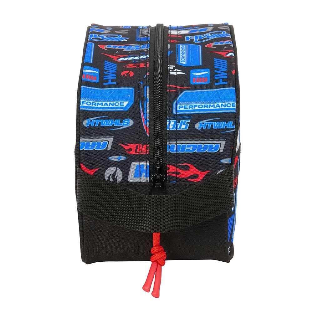 Beauty case per bambini Hot Wheels, adattabile al trolley, con maniglia e 3/3
