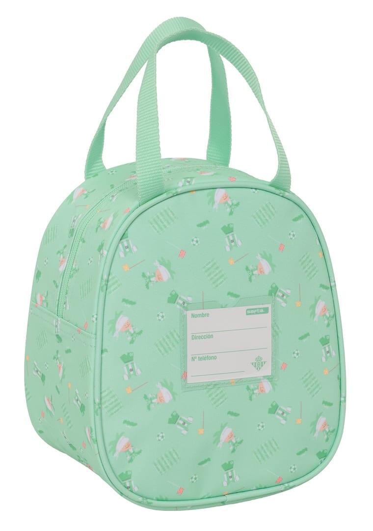 Trousse de toilette Real Betis pour adulte avec 2 fermetures éclair et poignée 2/4