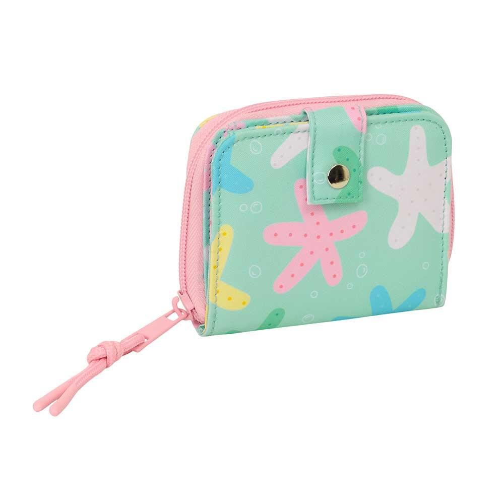 Portafoglio per bambini a forma di stella con cerniera e chiusura magnetica 2/3