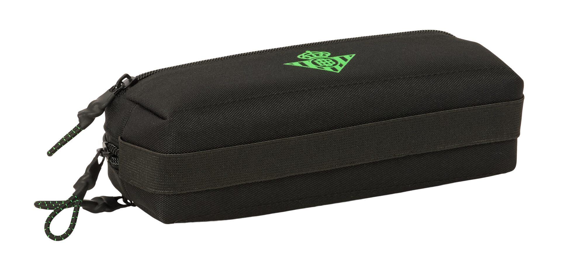 Trousse à crayons triple pour enfants Real Betis, 22 cm, avec fermetures éclair 4/4