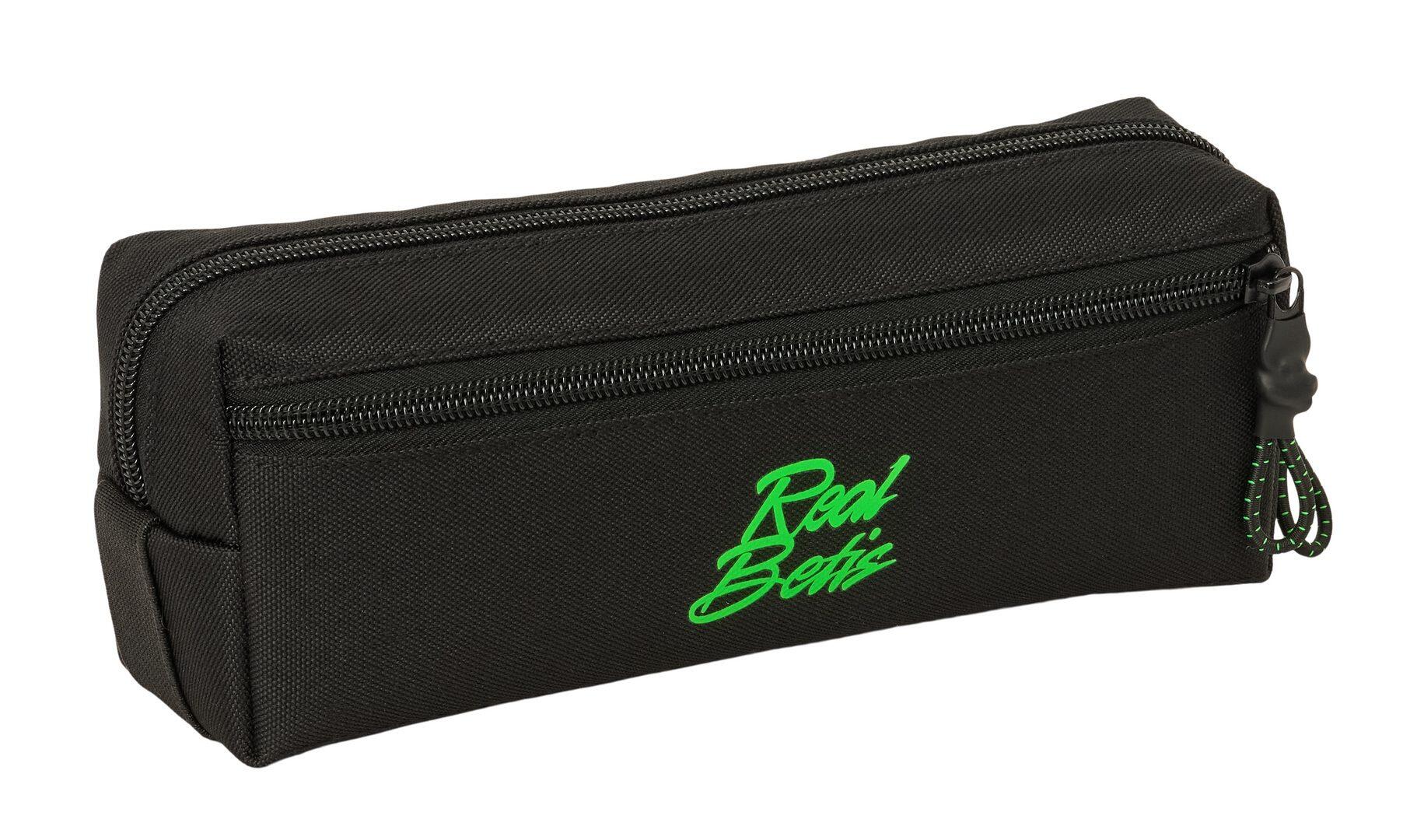 Trousse à crayons triple pour enfants Real Betis, 22 cm, avec fermetures éclair 2/4