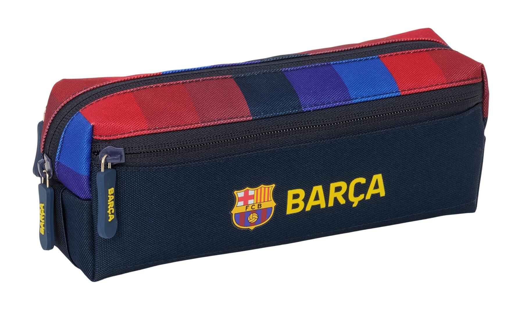 FC Barcelona piórnik triple pencil case wielokolorowy