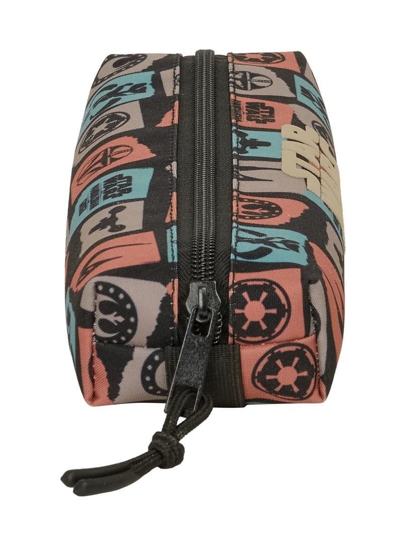 Astuccio per bambini con cerniera, ispirato a The Mandalorian e Grogu, 22 cm. 3/4