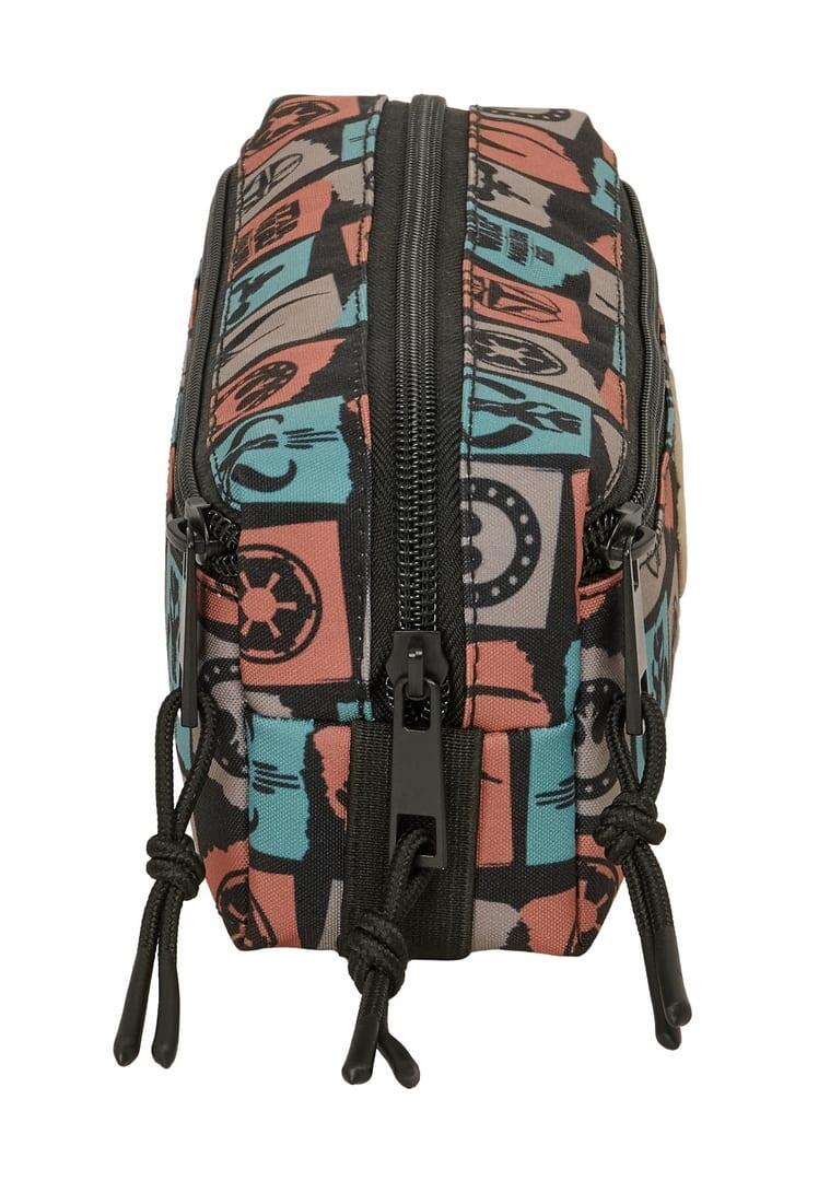 Astuccio triplo per bambini The Mandalorian & Grogu, 22 cm, con cerniere 3/4