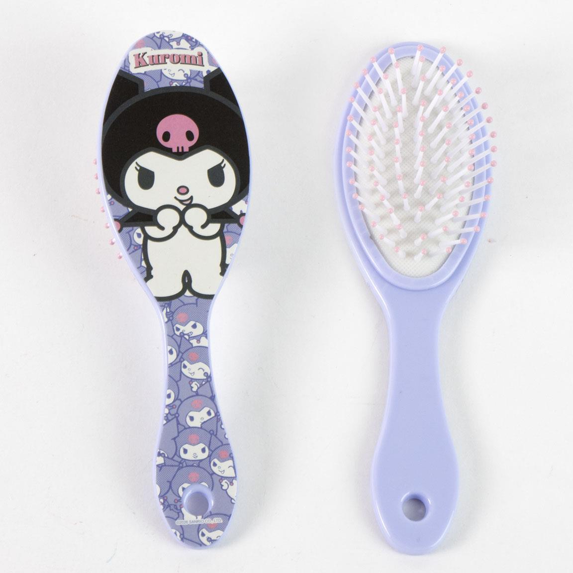 Set da viaggio per bambini Kuromi con beauty case e spazzola per capelli (viola) 4/5