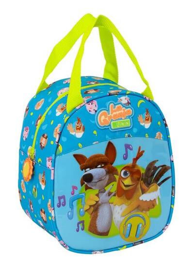 Zenon's Farm Kinder-Isoliertasche mit blauer Aluminiumauskleidung