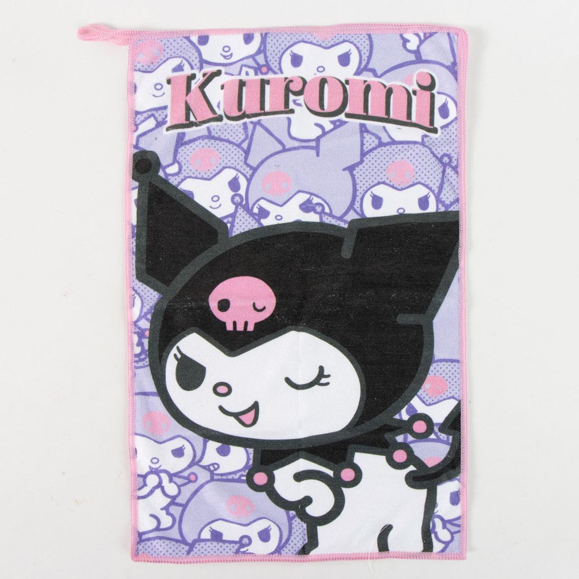 Set da viaggio per bambini Kuromi con beauty case e spazzola per capelli (viola) 2/5