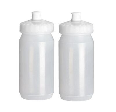 Borraccia 2x 550 ml Bianca e nera bidon
