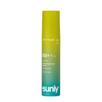 Spray solaire minéral visage & corps FPS 50 sans parfum