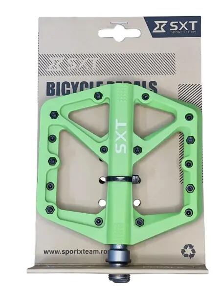 Pedale SXT N-13 Nylon-Fiber Verde Neon. 2/2