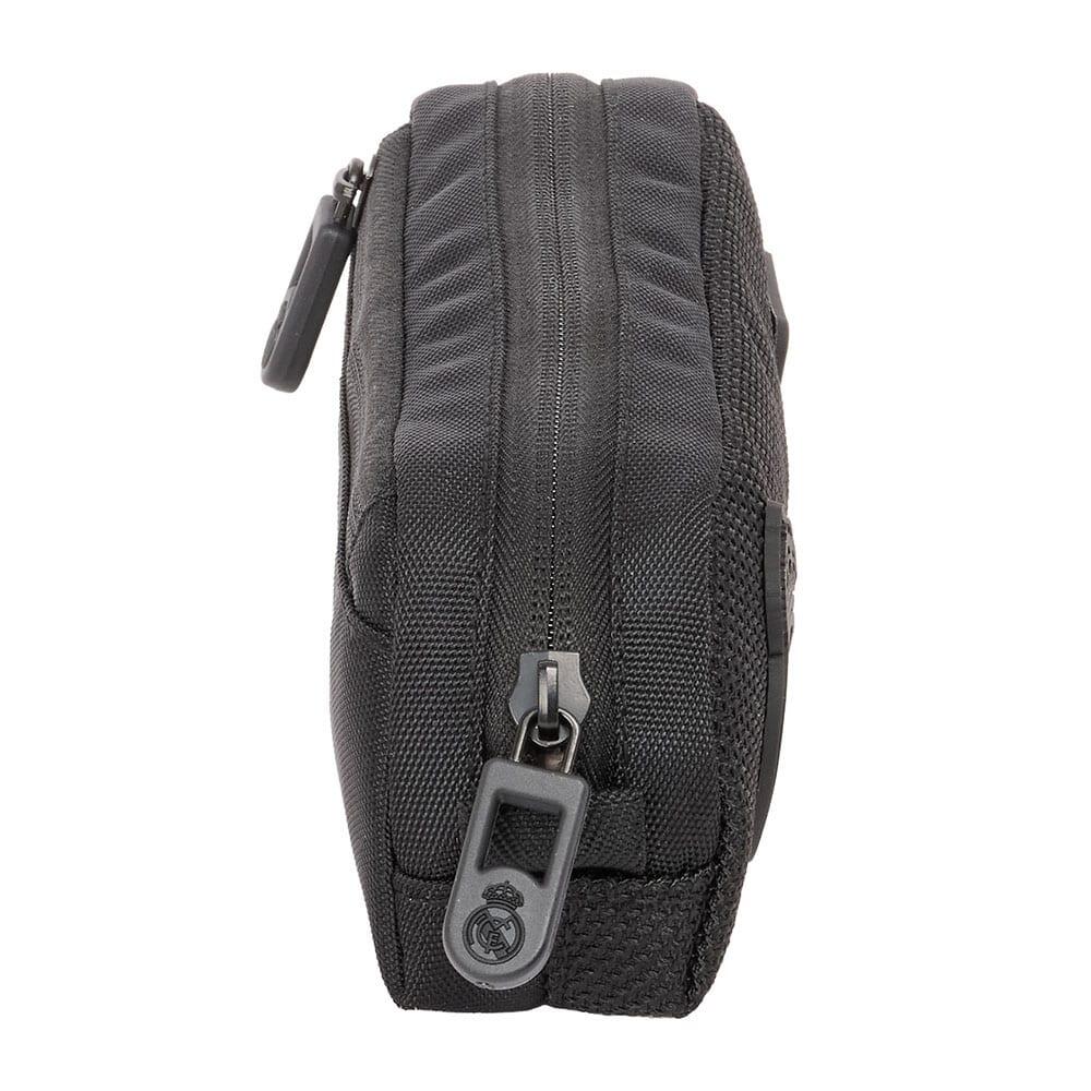 Astuccio ovale per matite del Real Madrid per bambini con cerniera, nero 3/3