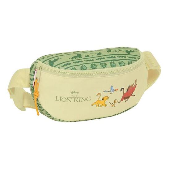 Kinder-Bauchtasche König der Löwen mit Reißverschluss und Gurt Grün