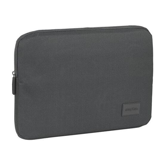 Housse rembourrée ordinateur 14″ adulte Safta Basic avec fermeture grise