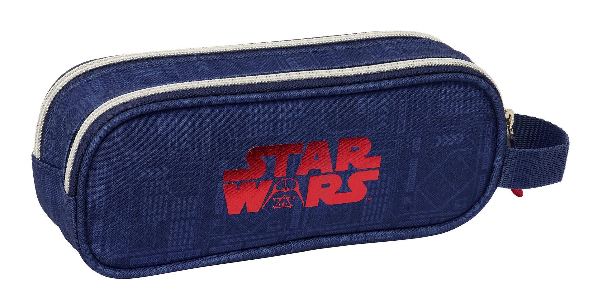 Astuccio doppio per matite di Darth Vader di Star Wars per bambini con cerniera 2/3