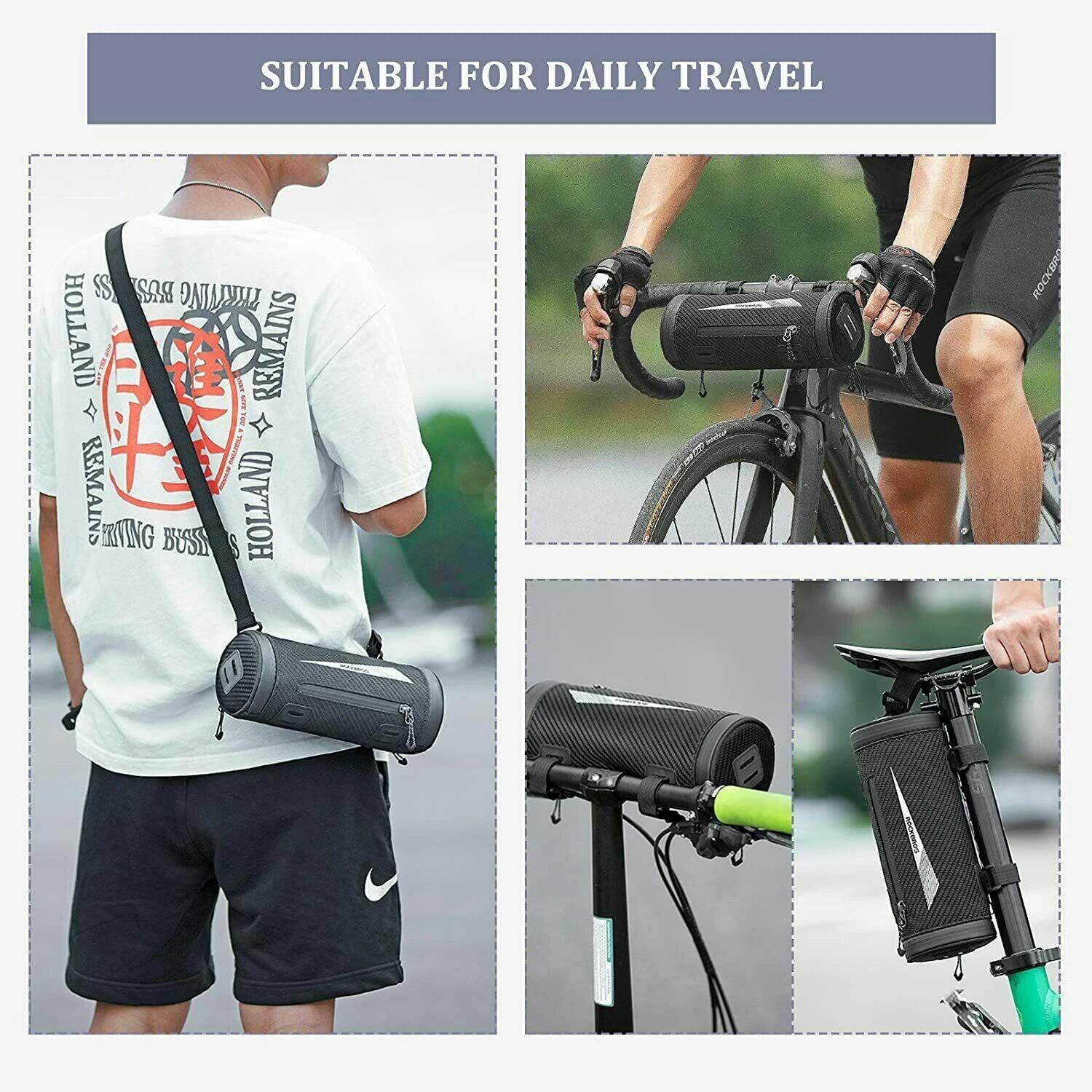 ROCKBROS Fahrrad-Lenkertasche Regenbeständig 4/6