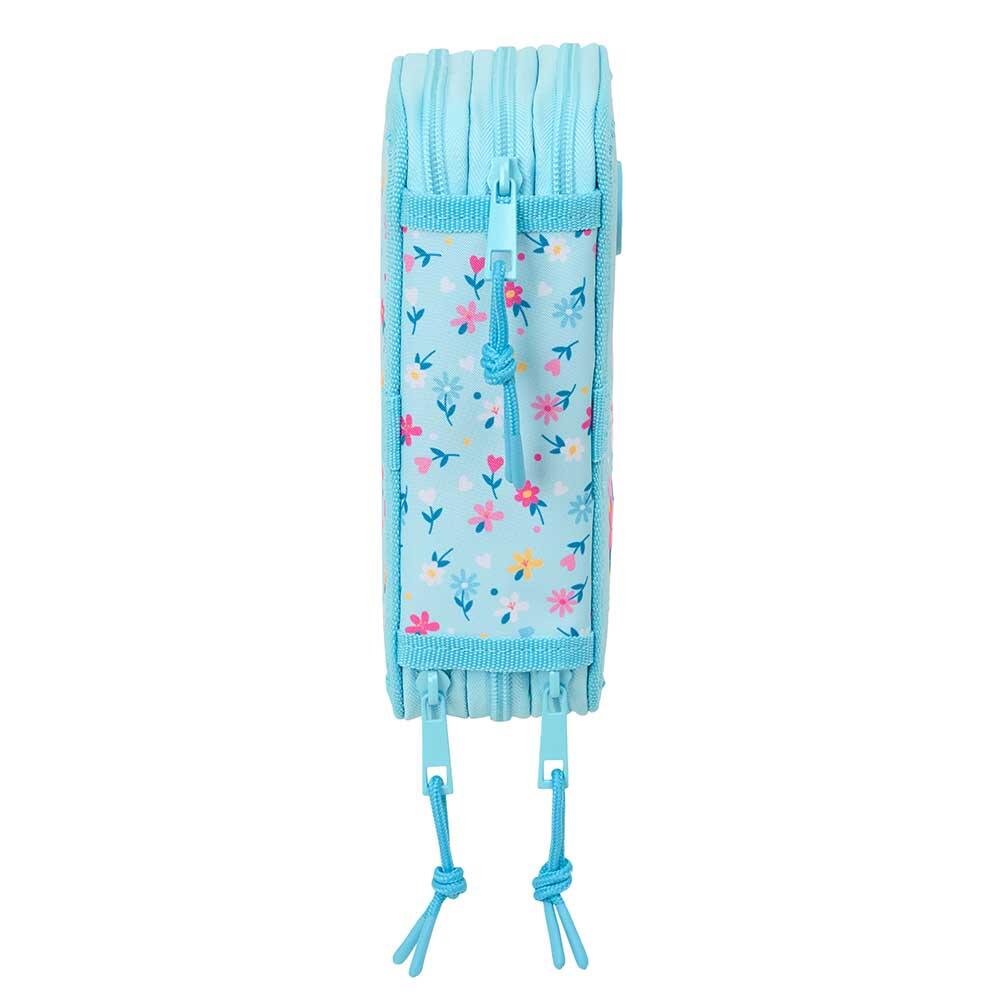 Astuccio triplo Barbie Ballet per bambini con 37 pezzi e cerniera, rosa 3/6