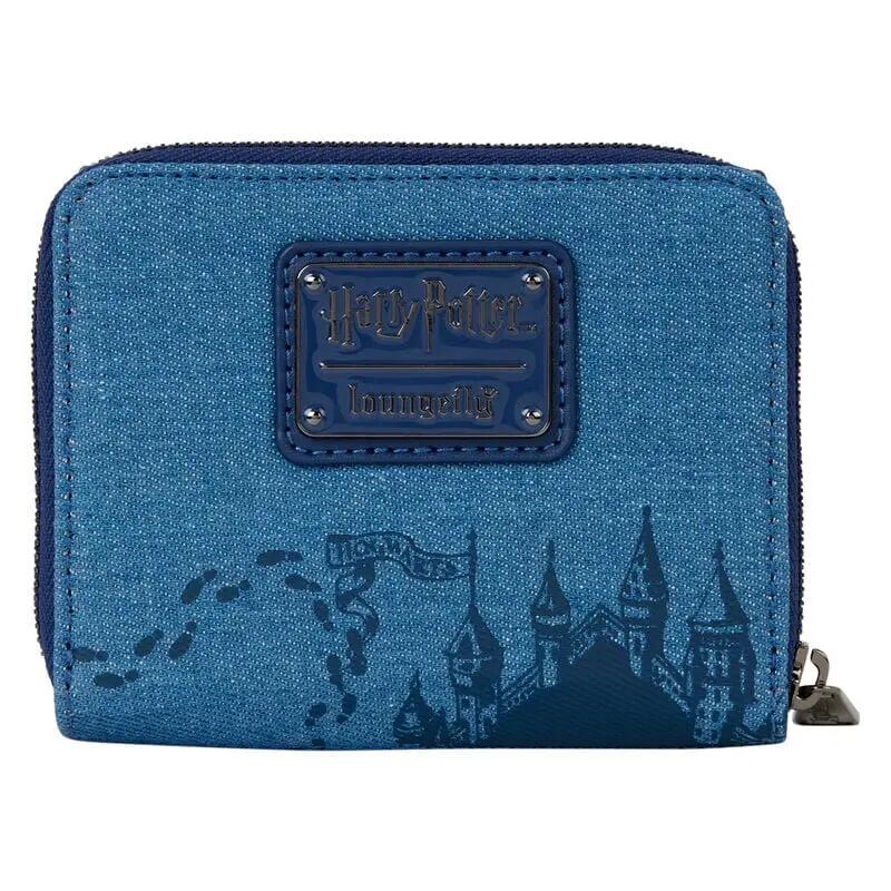 Portafoglio da adulto di Harry Potter a tema Hogwarts, in poliuretano, 20,3 x 5/6