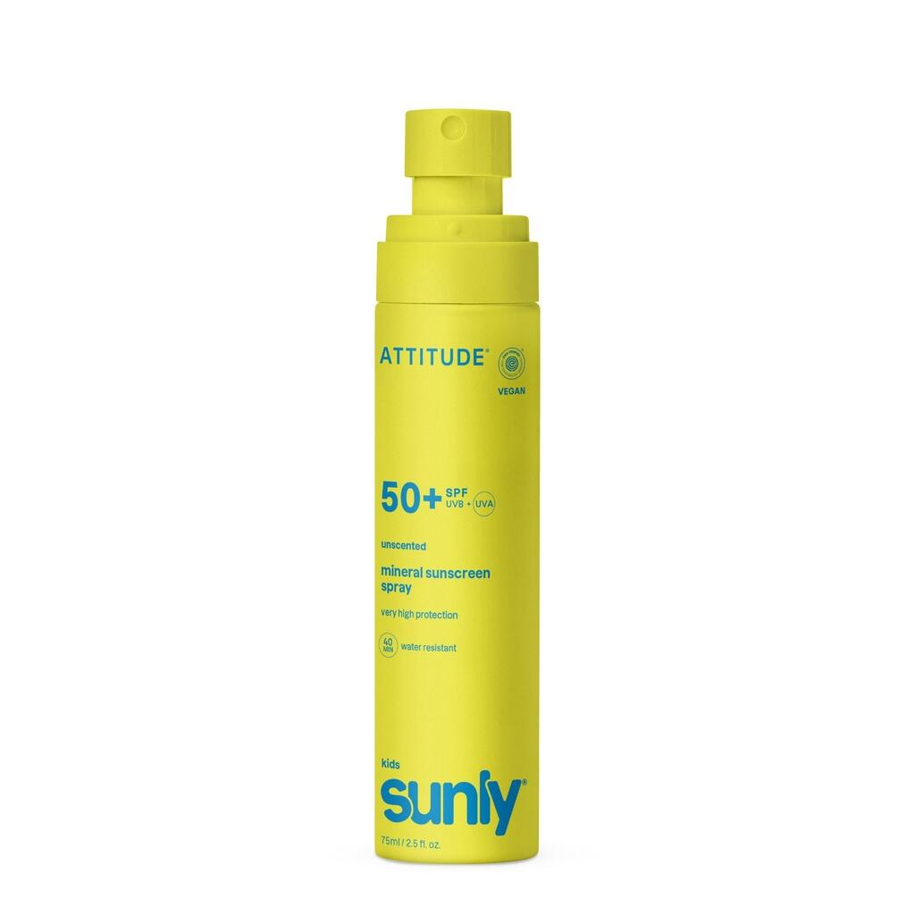 Protetor solar mineral em spray rosto e corpo criança FPS 50 sem perfume 3/3