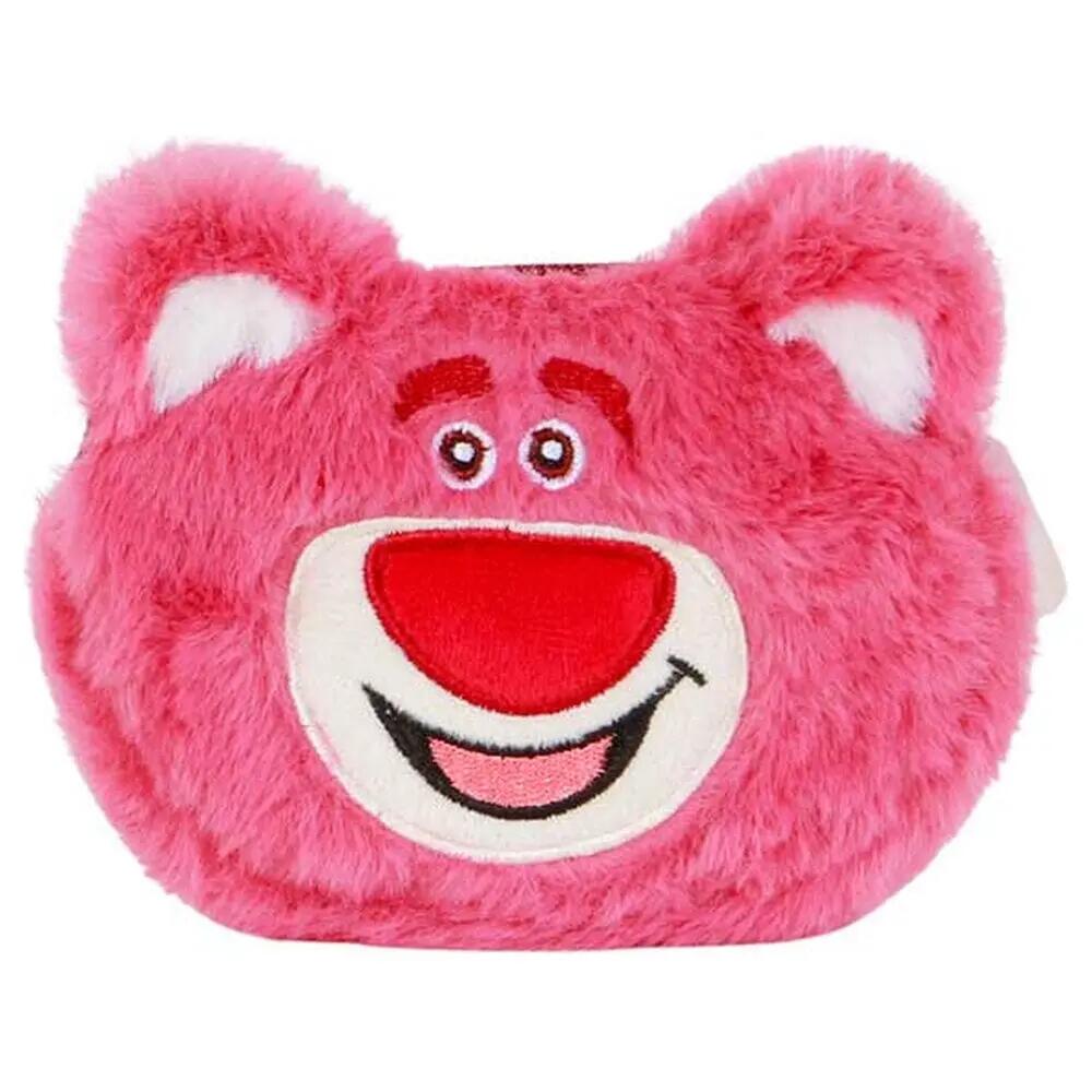 Portamonete per bambini Lotso Toy Story in peluche con cerniera, rosa 4/5