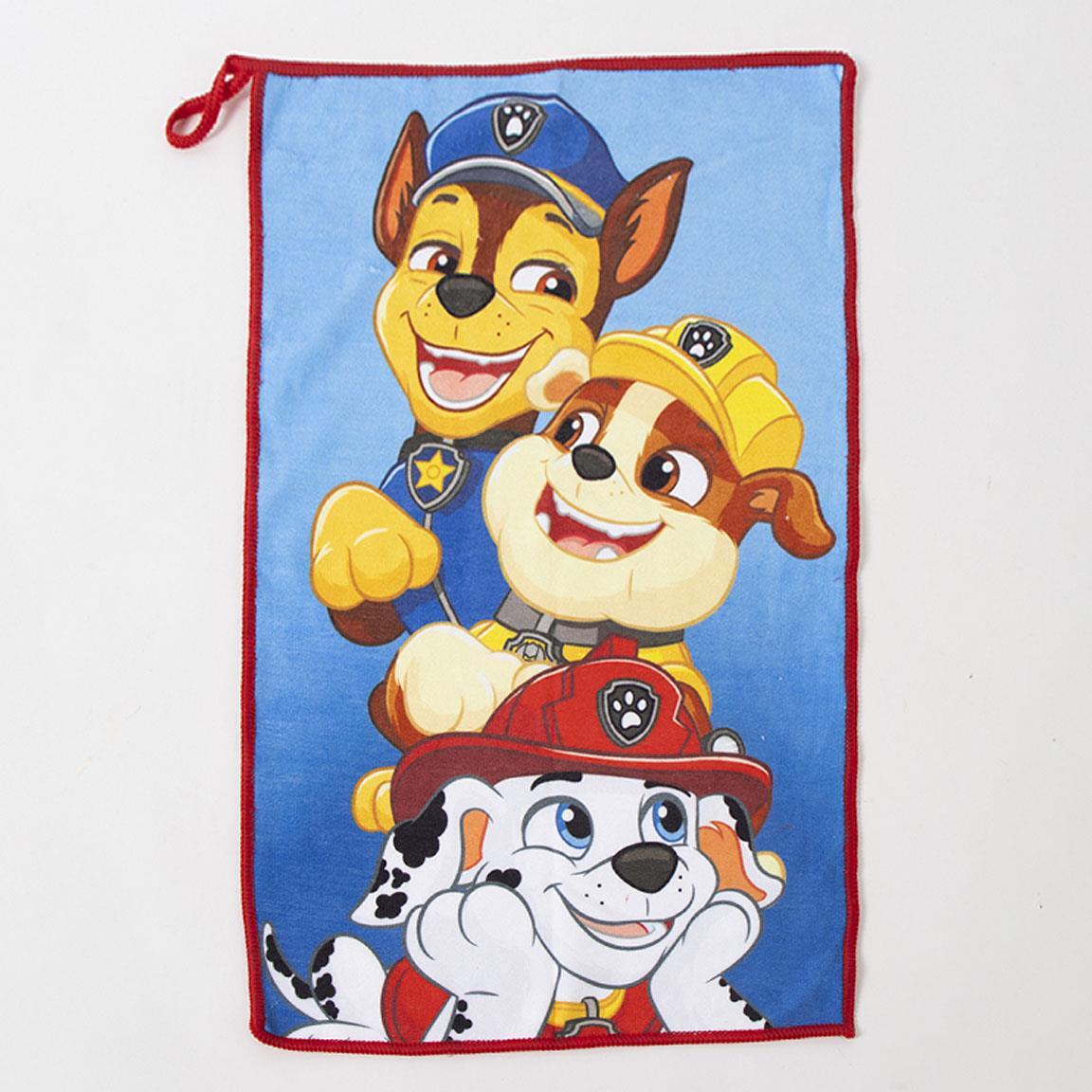 Trousse de toilette Pat' Patrouille pour enfants, adaptable aux trolleys avec 3/6