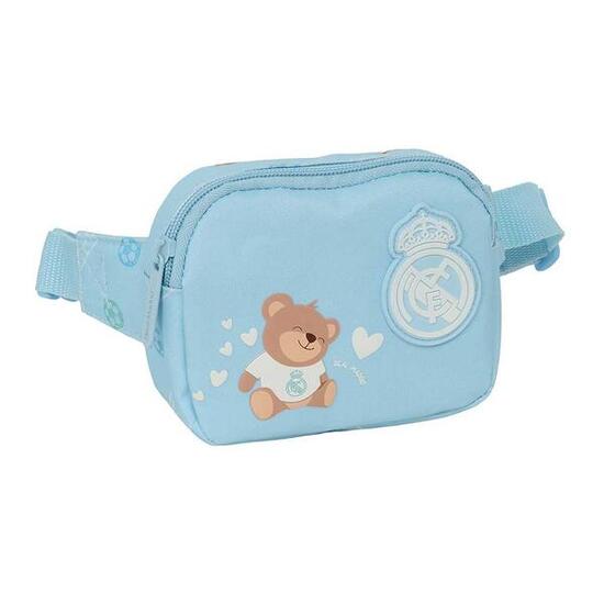 Banane enfant Real Madrid maternelle avec fermeture et sangle bleu