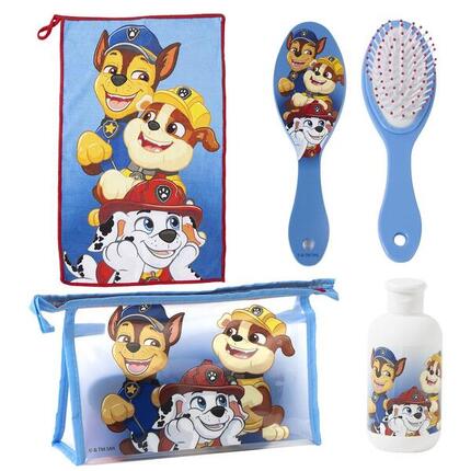 Paw Patrol Kinder-Reisekulturtasche mit Reißverschluss und Tragegriff – Blau