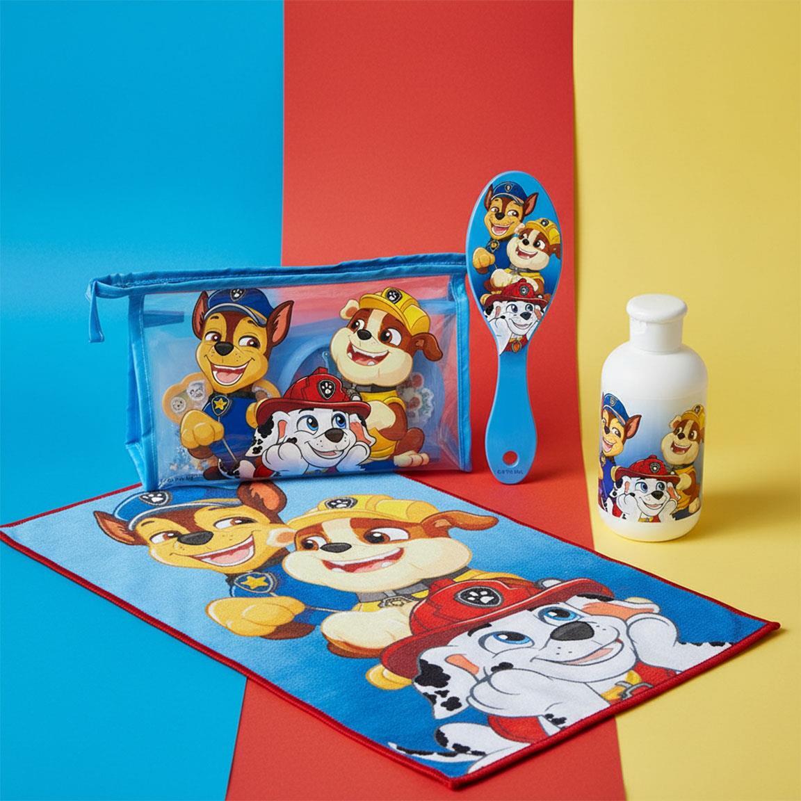 Trousse de toilette Pat' Patrouille pour enfants, adaptable aux trolleys avec 6/6