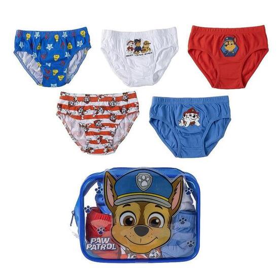 Ensemble de sous-vêtements en coton Pat' Patrouille pour garçon avec trousse de