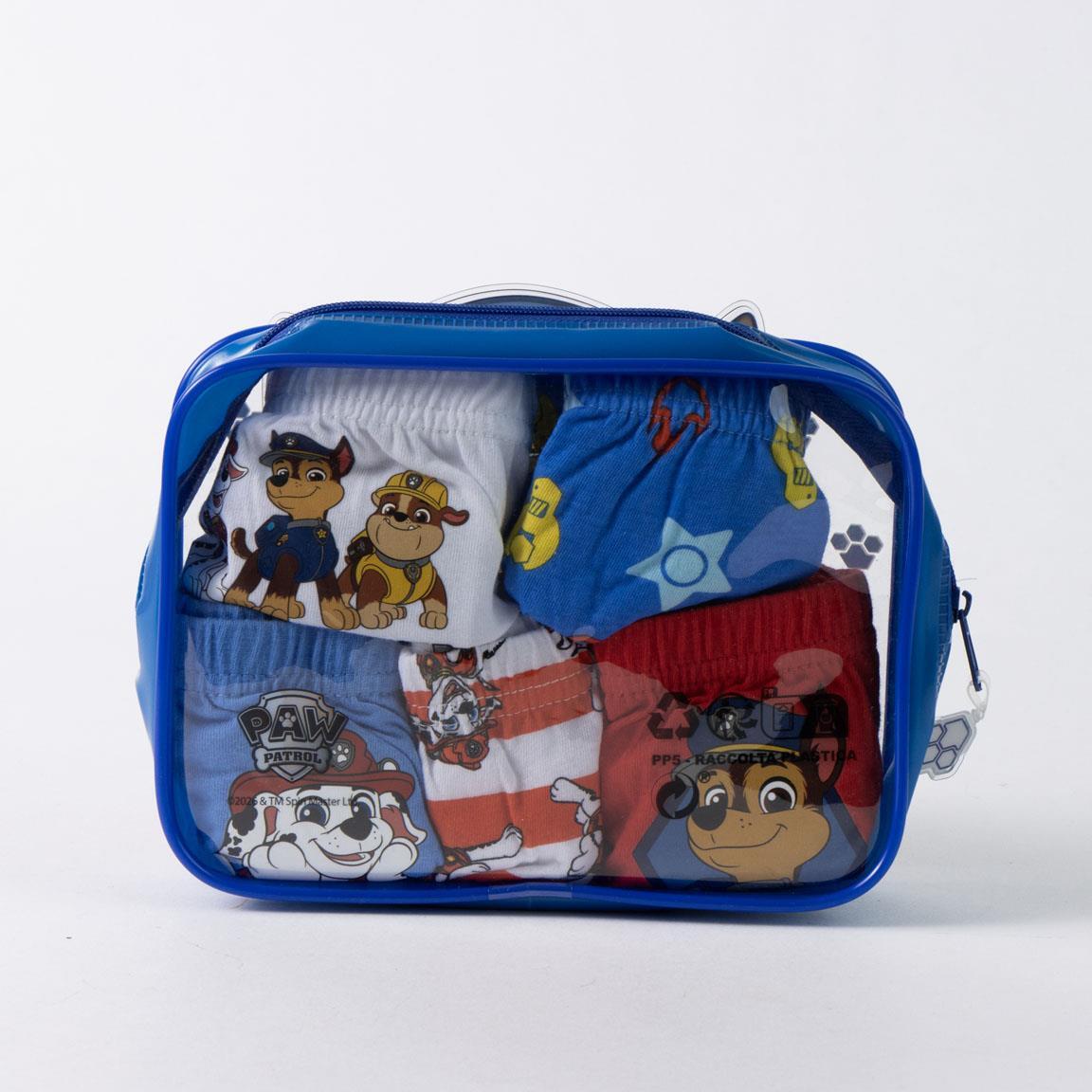 Ensemble de sous-vêtements en coton Pat' Patrouille pour garçon avec trousse de 7/7