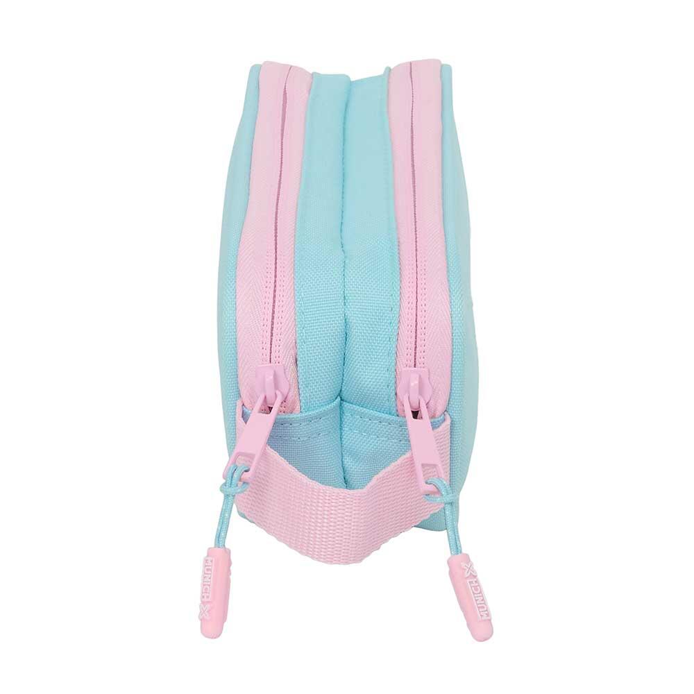 Astuccio doppio Munich Sky per bambini con 2 cerniere, blu 3/3
