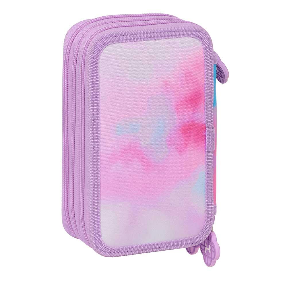 Trousse triple K-Pop Demon Hunters pour enfants, 37 pièces, noir/rose 2/6