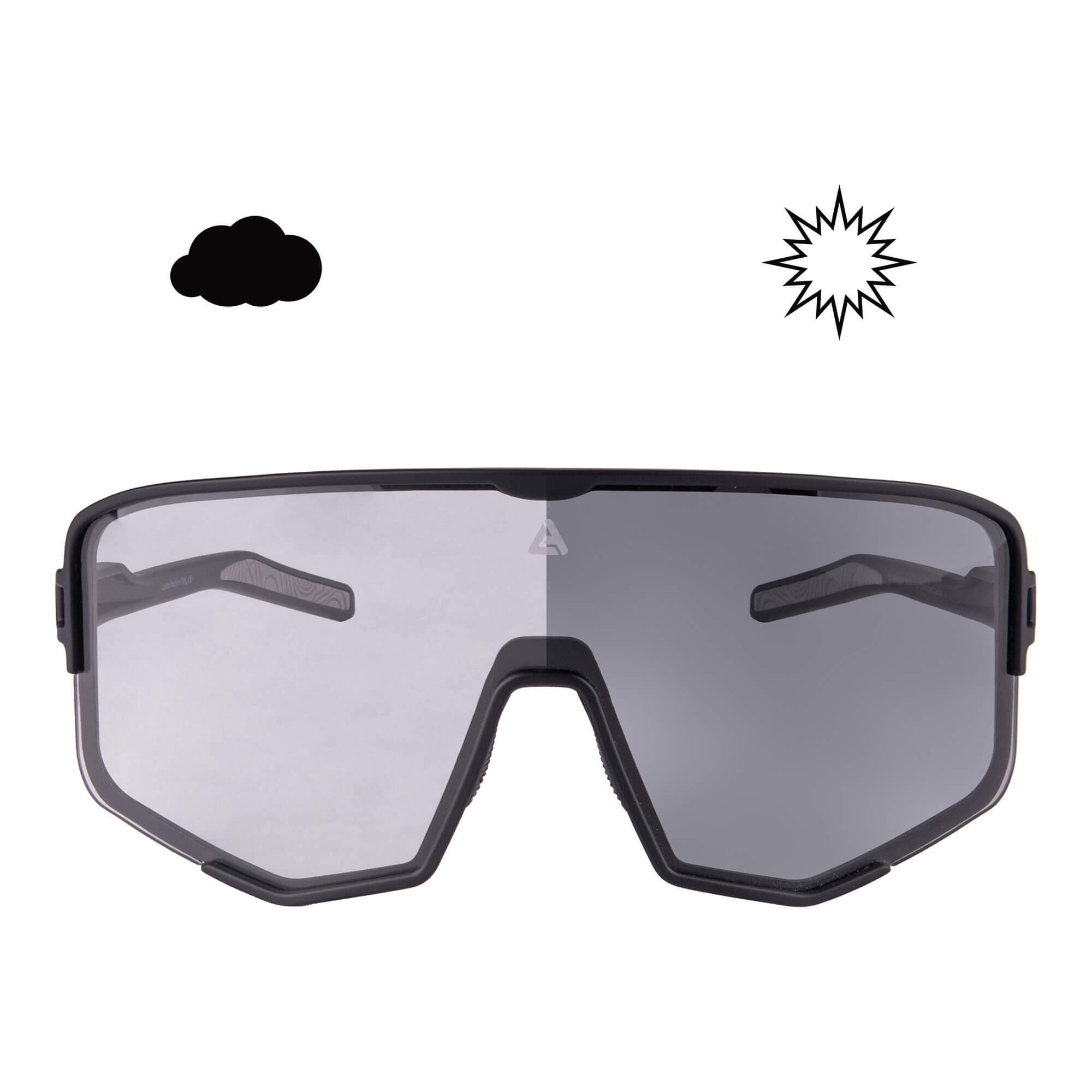 Fotochromatyczne okulary przeciwsłoneczne EZRA BLACK-SMOKED 3/6