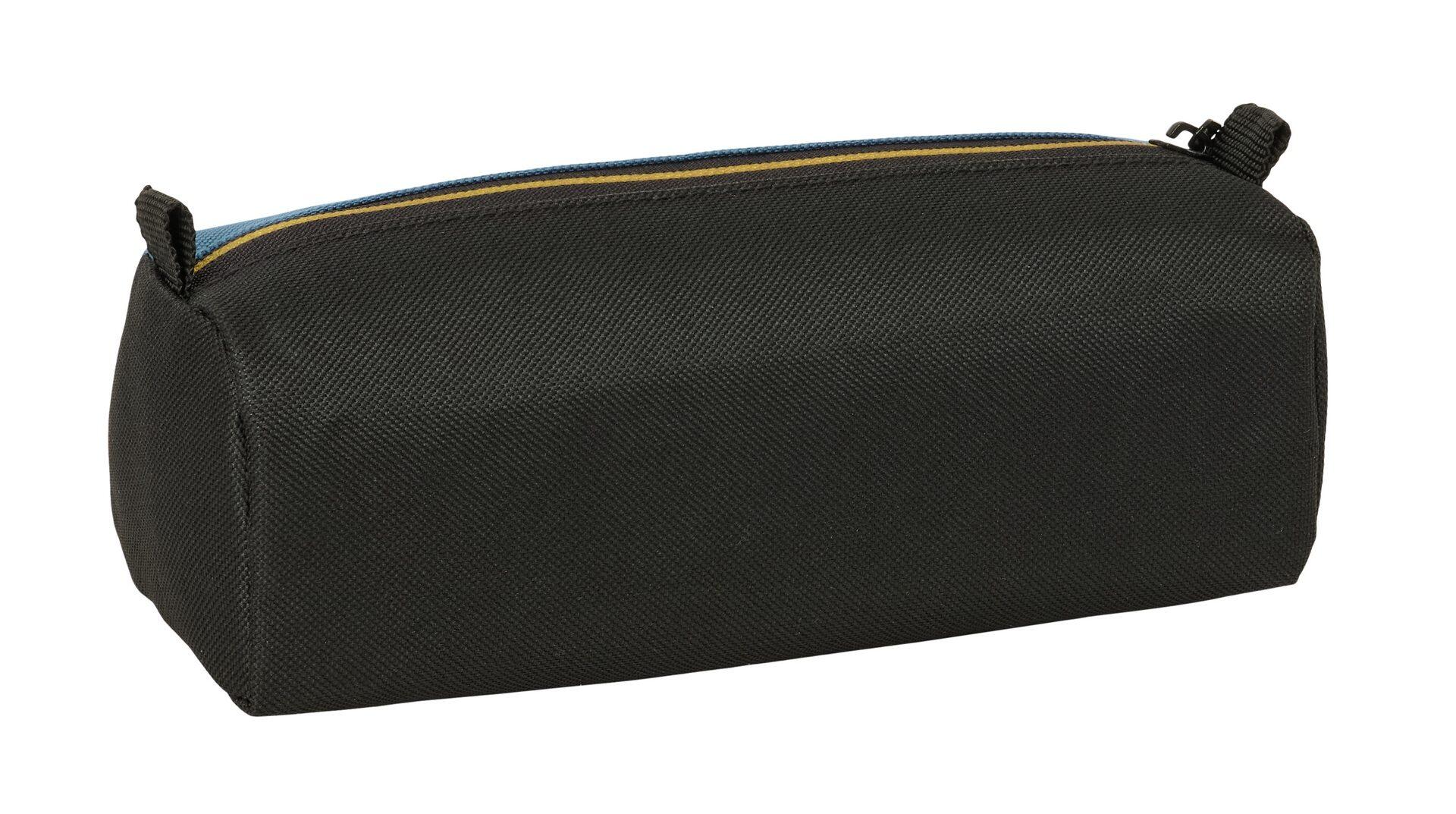 Astuccio per bambini Munich con cerniera, 21x8x6 cm, blu e nero 2/3