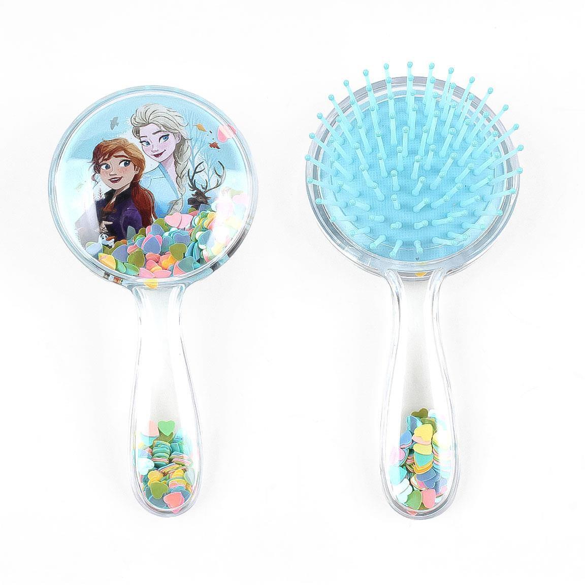 Nécessaire infantil Frozen com kit de beleza e acessórios, multicolorida azul 5/6