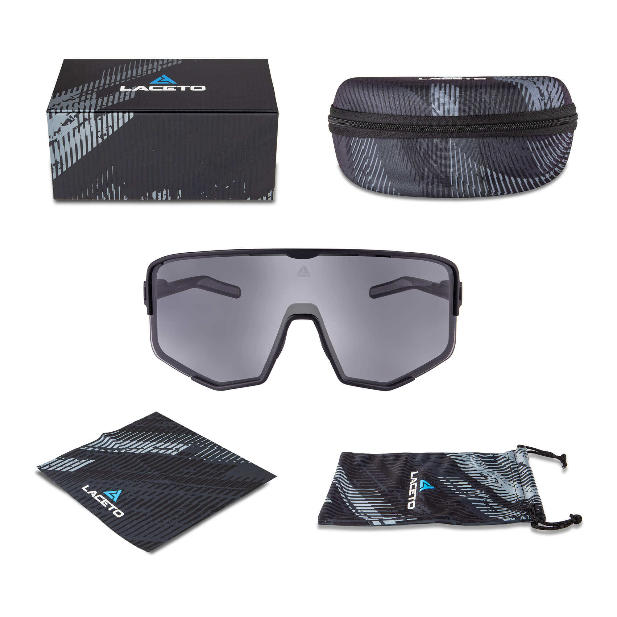 Fotochromatyczne okulary przeciwsłoneczne EZRA BLACK-SMOKED 6/6