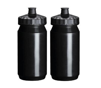 Borraccia 2x 550 ml Bianca e nera bidon