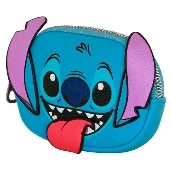 Stitch Kinder-Geldbörse mit Reißverschluss und Haken, 12,5 x 9 x 2 cm 2/3